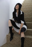 Timmy pleated collar one piece
