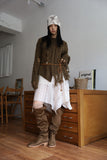 Bohemian Damaged Slit Knit