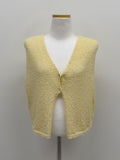 Boucle Two Button Overfit Vest
