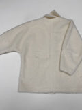 [wool 30%] Hairy Single Overfit Half Coat