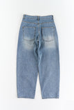 Sagging baggy denim pants