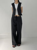 Luev Strap Nylon Wide Pants