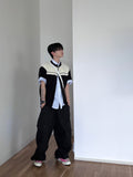 Diagonal Trend Cargo Pants