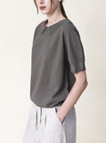 [Premium] Whole Garment Linea Collar Knit
