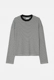 Lenny waffle crop long sleeve
