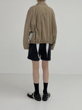 Sunny two-way short overfit blouson