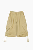 String Balloon Bermuda Pants