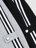 Track Snap Bermuda Pants