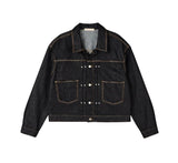 Stitch denim jacket