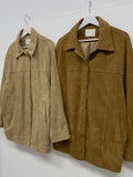 Cube Suede Single Half Jacket