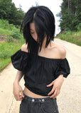 PIE SHAPE BLOUSE TOP