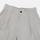 Pie Checked Bermuda Pants