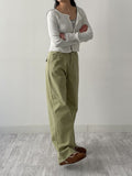 Porte U-neck Stripe T-shirt