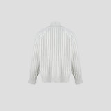 Sep Contrast Knitted Zip Up
