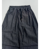 Non-Fade Fatigue Banding Denim