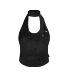 Muffler Knit Halter Top
