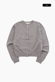 Ciel round button-up cardigan