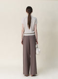 Puff Button Up Linen Knit