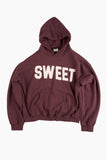 Sweet patch fuzz hoodie