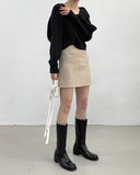 Have Wool Mini Skirt