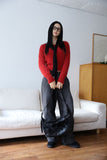 Robain fur shoulder bag