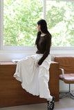 Ribbon Slit T-shirt