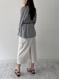 Funding Pocket H-Line Skirt