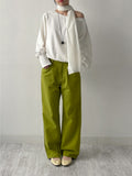[Unisex] Trio Cotton Wide Pants