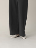 Wide Banding Slacks Pants