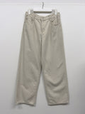 Oxford Cotton Wide Pants