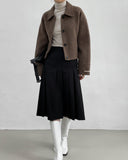 [Wool 90%] Mare handmade short jacket