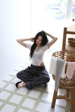 U-neck Slim T-shirt