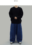 Drop over knit