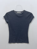 Basic Tension Cap Short Sleeve T-shirt