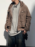 Crop Pigment Corduroy Jacket