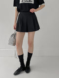 Anton two-tuck culotte pants