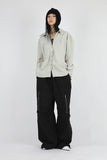 Nylon anorak shirt