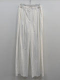 Yvon Nylon Strap Wide Slacks
