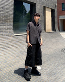 Rev Deep Dyeing Cargo Bermuda Pants
