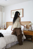 Free pocket easy pants