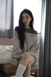 Munt Off Shoulder Sweatshirt
