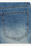 Low Hem Vintage Flare Denim Pants