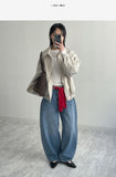 Feeling Tencel Round Neck T-shirt