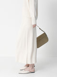 [Premium] Penny Whole Garment Wool Skirt