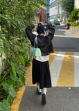 ANNA PLEATS SKIRT