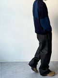 Rough Coated Black Denim