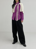 Boucle Strap Cape Cardigan