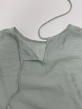 Rose Frill Loose Fit Blouse