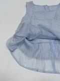 [Scarf SET] Liber Frill Sleeveless Blouse