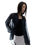Graphic Sheer Shirts